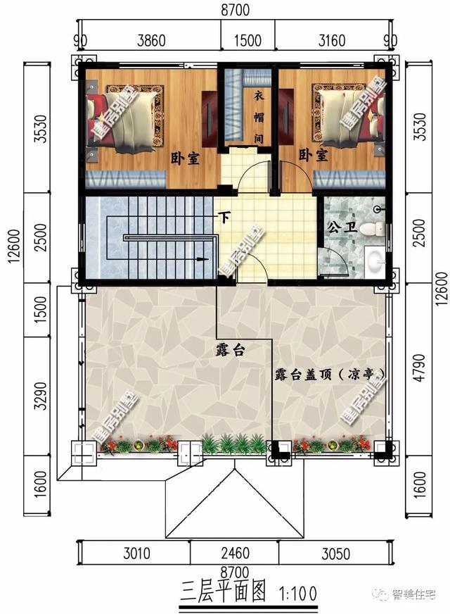 小面寬設(shè)計的別墅