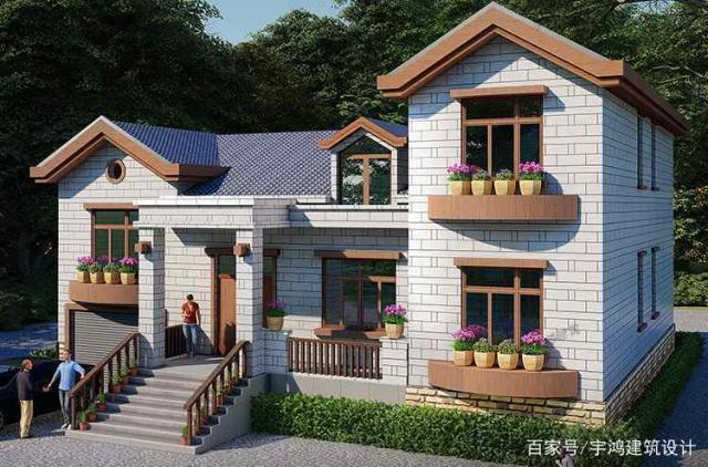 　　2020年農(nóng)村蓋房子設(shè)計(jì)圖，寬敞明亮的房子，申請(qǐng)住宅基地就能建設(shè)!