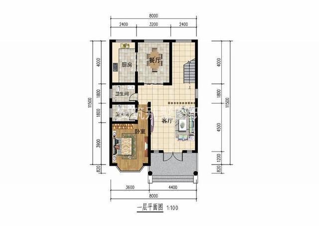 90平方米的小別墅的設(shè)計圖