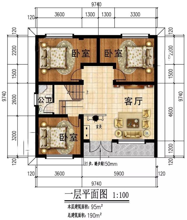 簡單的現(xiàn)代二層別墅
