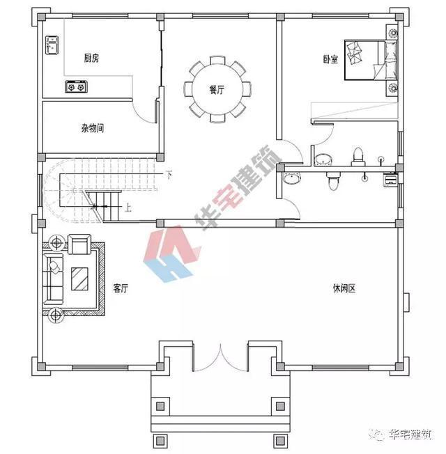 農(nóng)村三層自建別墅設計圖紙