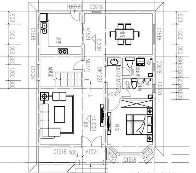 農(nóng)村自建住宅設計圖紙