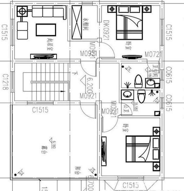農(nóng)村自建住宅設(shè)計圖
