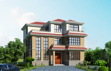 13*12復(fù)式挑空客廳農(nóng)村自建房，溫馨實(shí)用型