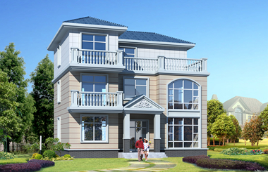 12*9米三層別墅自建房， 極簡(jiǎn)歐式風(fēng)格施工圖紙
