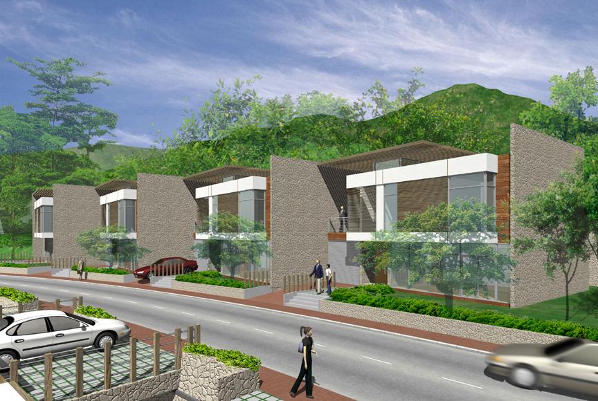 現(xiàn)代三層小戶型自建房設(shè)計圖，2022農(nóng)村聯(lián)排自建房設(shè)計圖